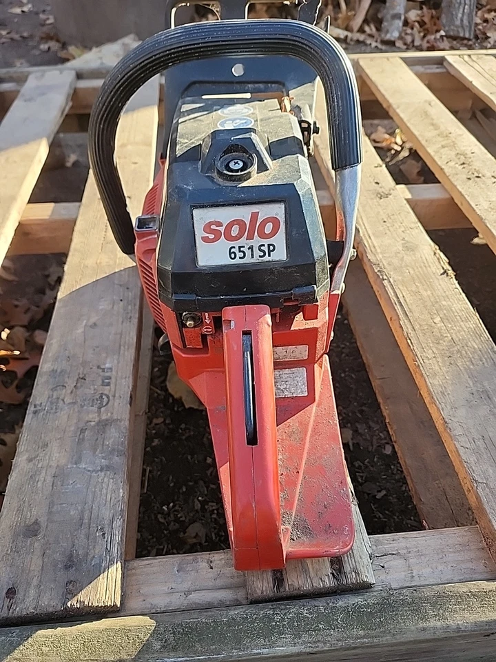 Sierra de piezas Solo 651sp, buena compresión, mayormente completa Foto 2 de 4