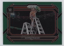 2023 Panini Prizm WWE Green Prizm Austin Theory #96 17xo