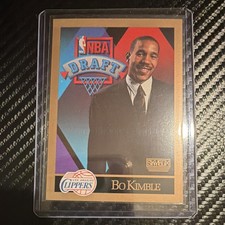 SkyBox 1990-91 NBA Draft Bo Kimble Los Angeles Clippers #359 Rookie Card. rookie card picture
