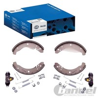 Hella BREMSBACKEN-SATZ 230Mm Hinterachse Passend FüR VW 181 Kaefer | 8DB 355