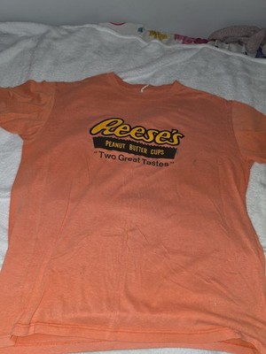 Vintage Reeses Peanut Butter Cups Shirt Large Candy Promo Snack 80s