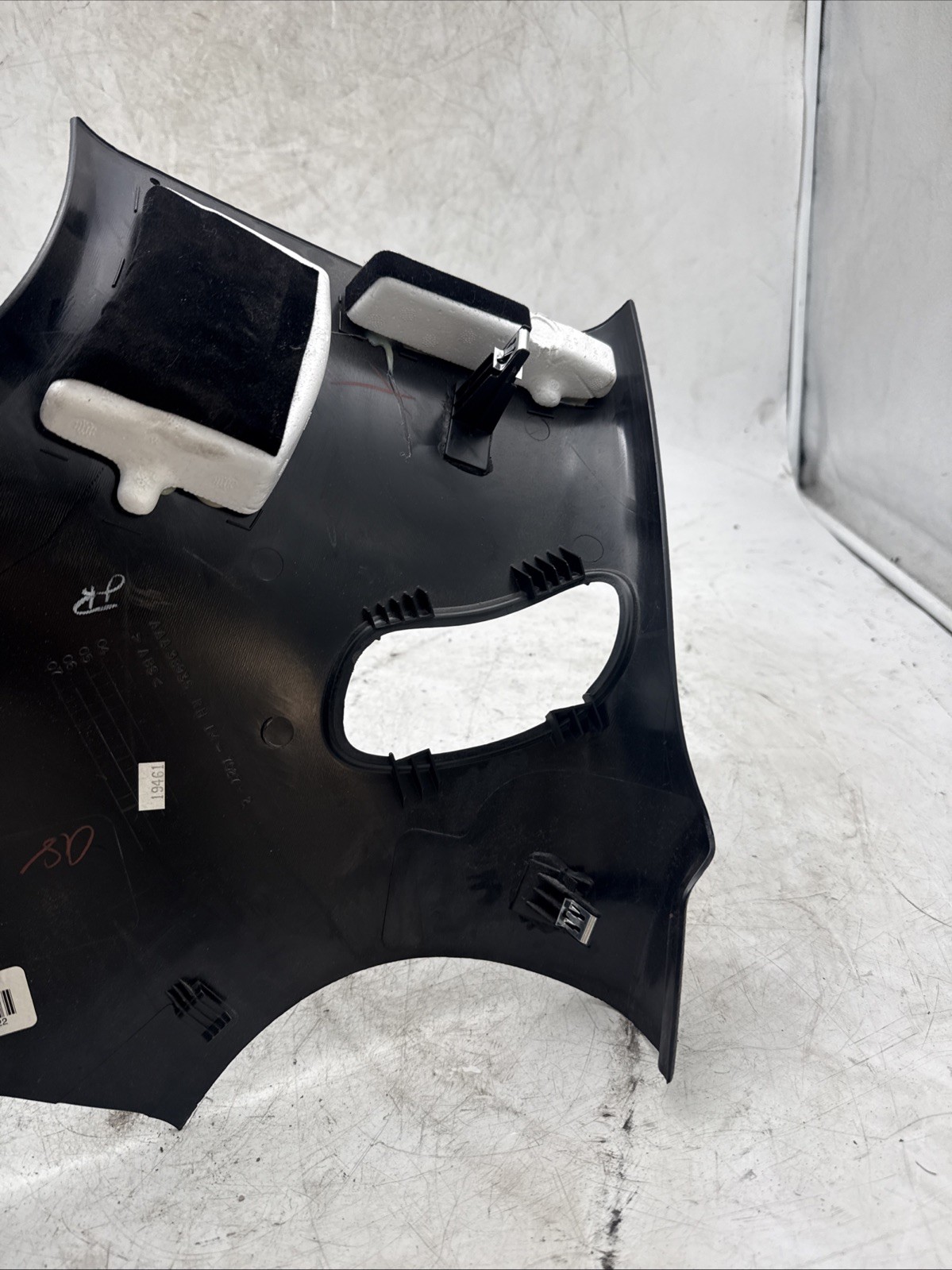Chevrolet Corvette 2005-2013 Rear Right Upper Side trim panel Black