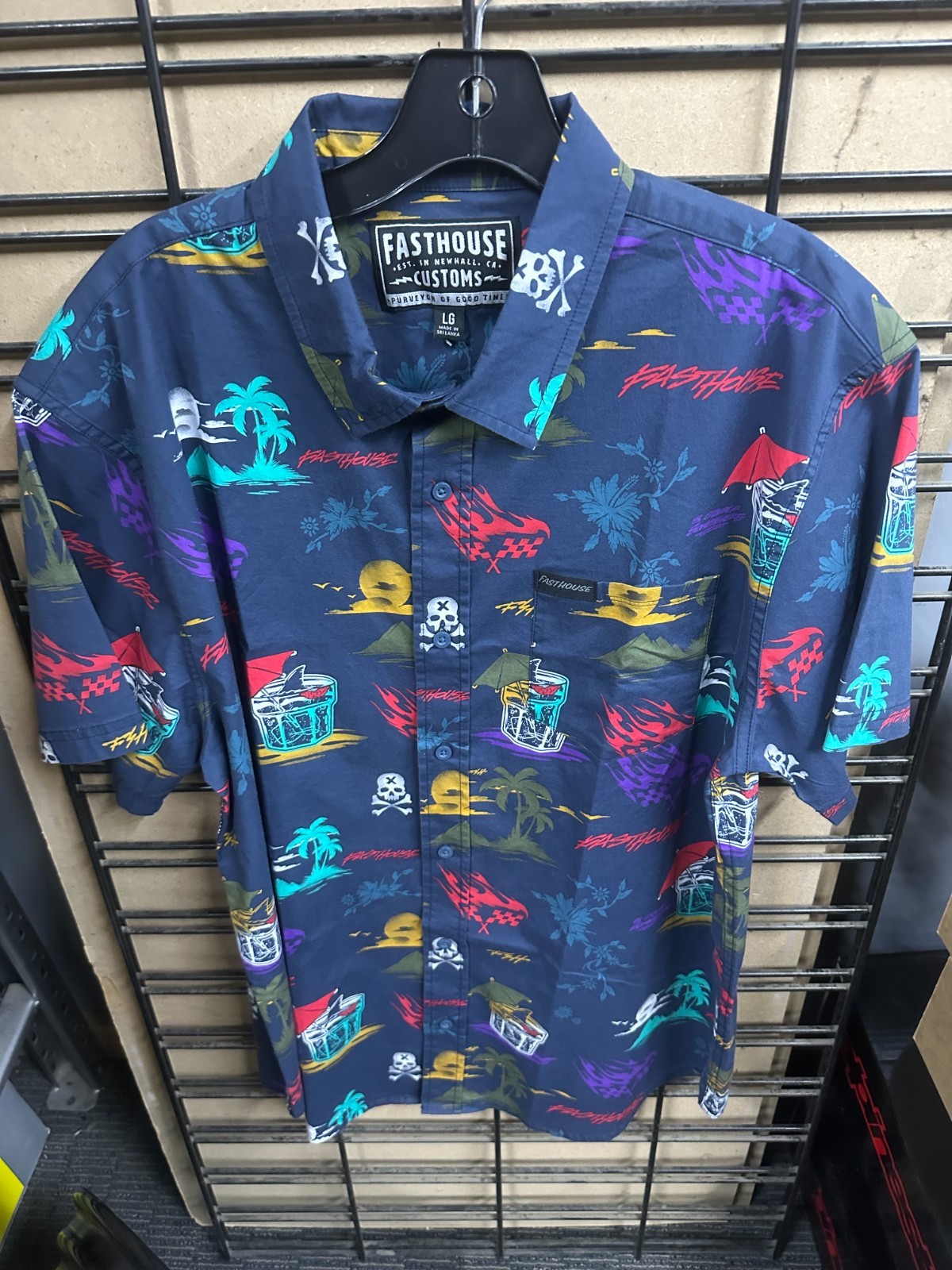 FASTHOUSE Hideout Button Up Shirt - image 1