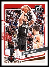 Jalen Green 2023-24 Donruss #116 Rockets NBA READ FREE SHIPPING AutographDen