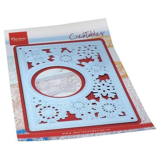 Marianne Design Creatables Cutting Dies - Rectangle Snowflakes LR0816