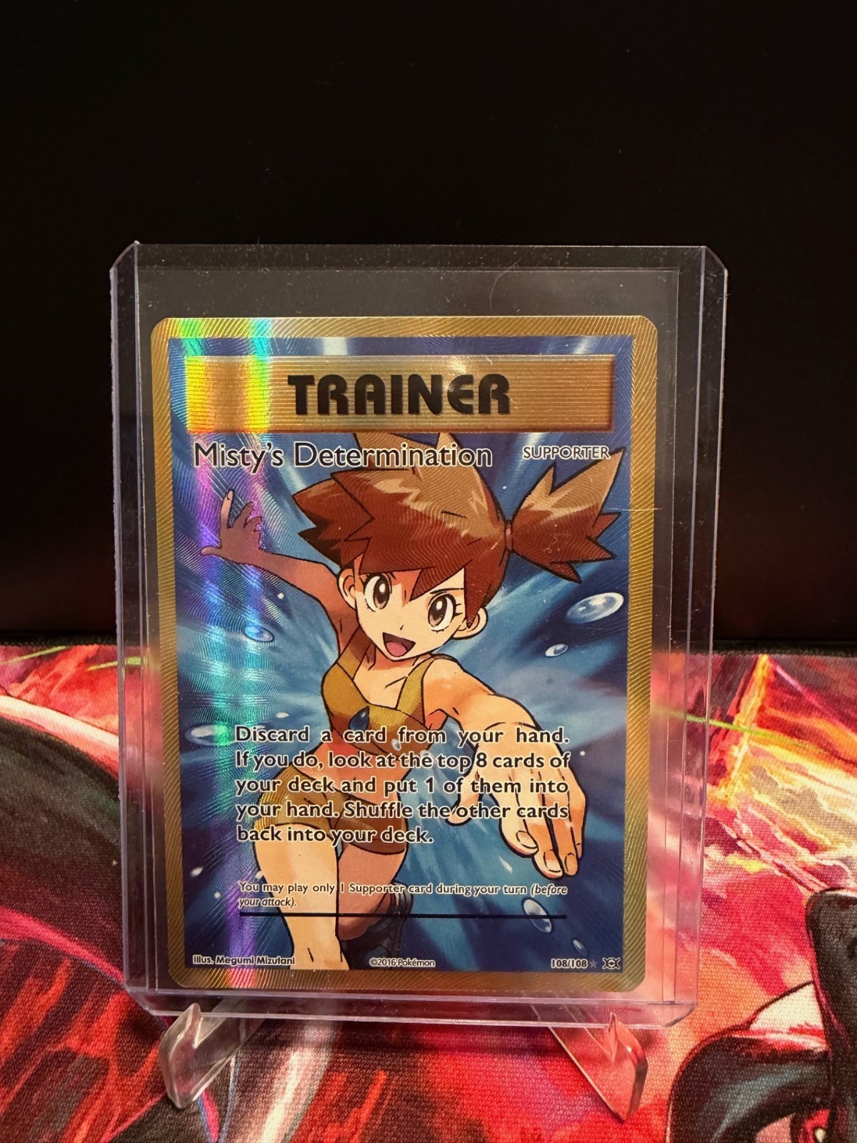 Misty's determination 108/108 Full Art Evolutions XY 2026 NM