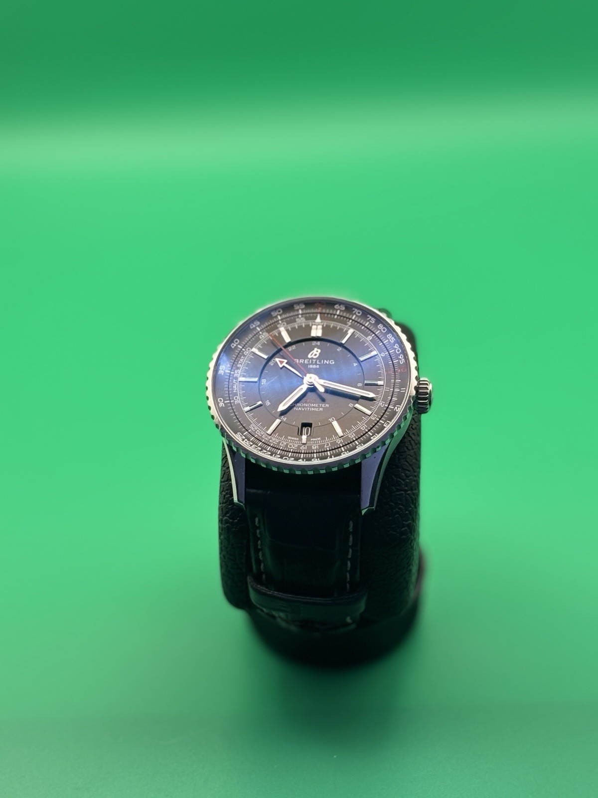 New Breitling Navitimer Automatic 41 GMT Black Di… - image 1