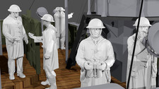 WWII Royal Navy - The Bridge - SET 2 - 10 Fig...