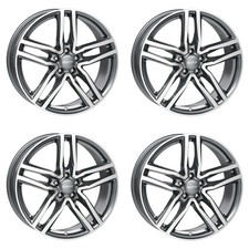 4 Alutec Felgen Ikenu 8.0Jx18 ET38 5x114,3 GRAPFP f&uuml;r MERCEDES-BENZ Citan