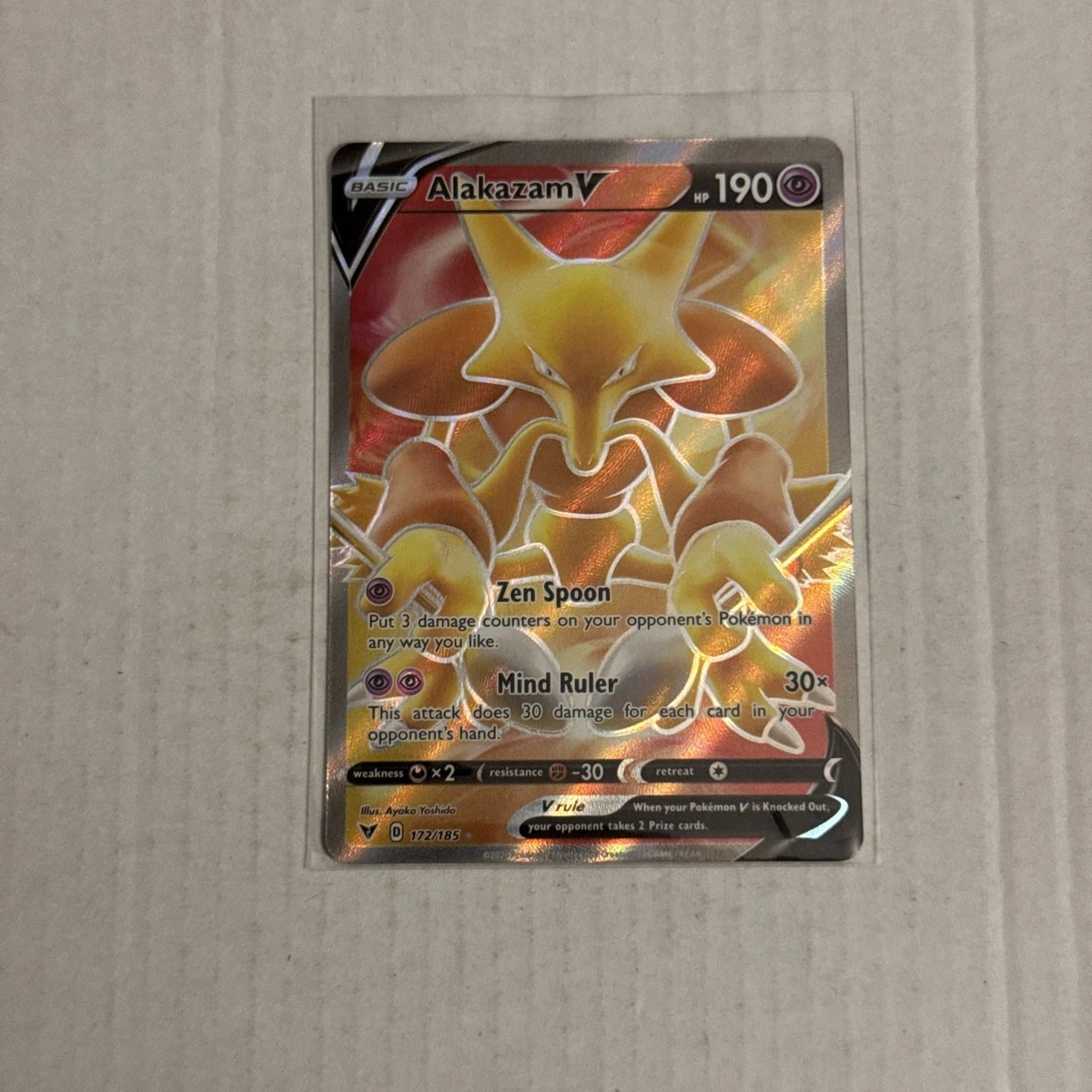 Alakazam V 172/185 Swsh04: Vivid Voltage for sale | eBay