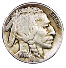 Set of 4:  1938-D  Buffalo Nickels .....  Nice Coins.....   1-1-11