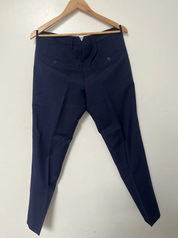 Acne Studios Navy Drifter suit Blazer AND Pants sz 48 used 3 three button - Image 4 of 4