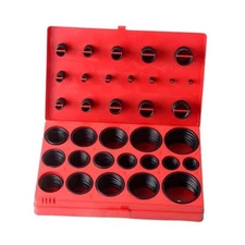 419PCS Car O Ring Assortment Kit, Rubber SAE Metric Vehicle O-Rings Seal 