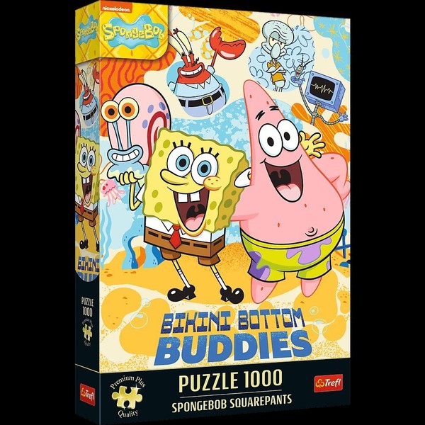 Puzzle Trefl 1000 Teile Premium Plus QualitäT Spongebob-image
