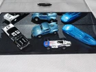 Hot Wheels Legends 1997 Vintage Record Holders 4 Car Set w/ Display Case