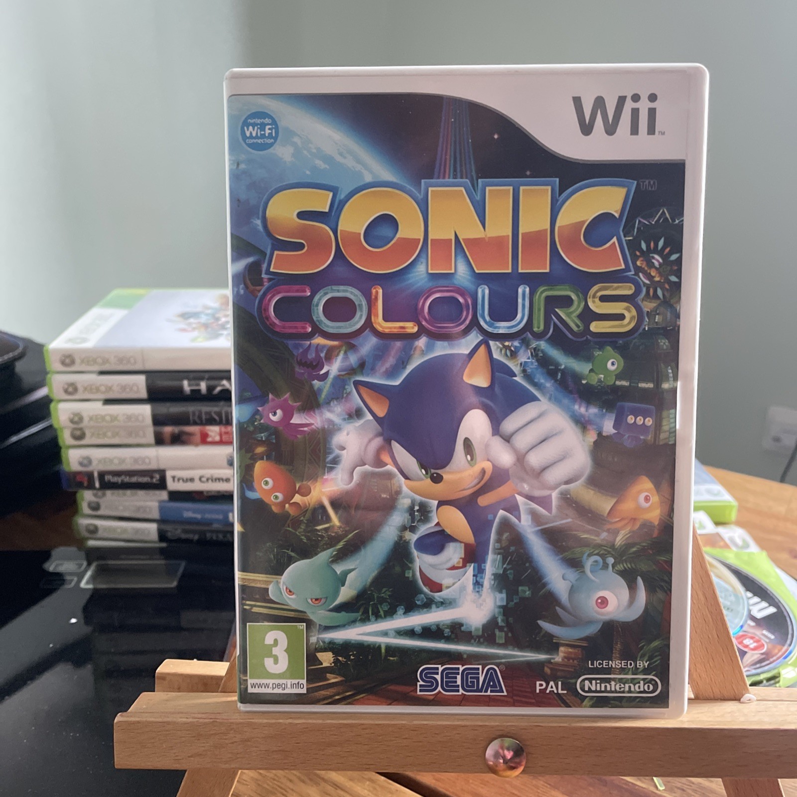 Sonic Colours Nintendo Wii Game Wii U Sonic The Headgehog SEGA - No Manual
