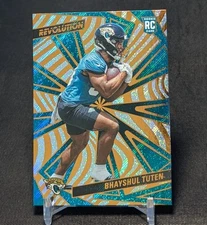 Brayshul Tuten Rookie RC 2025 Revolution Football Card #203 Jacksonville Jaguars