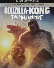 Godzilla x Kong: The New Empire 4K UHD Blu-ray 2024 Used - Like New