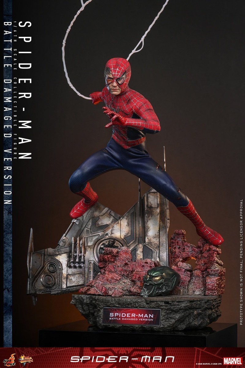 Pre-order Hot Toys MMS859 1/6 Spider-Man Tobey Maguire Collectible