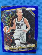 2025 #124 Courtney Vandersloot Panini Prizm Blue Velocity Prizm Sky