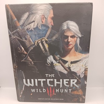The Witcher 3: Wild Hunt Complete Edition Collector's Guide Book Hardcover