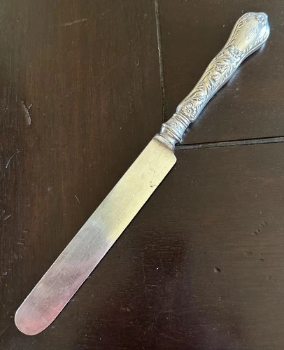 Marguerite by Gorham Sterling Silver Dinner Knife Blunt 9 3/4" Antique Flatware