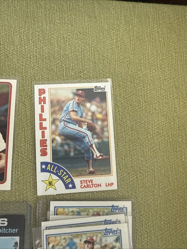 Steve Carlton Lot 60 Karten Philadelphia Phillies. White Sox. Cardinals. - Bild 5 von 18