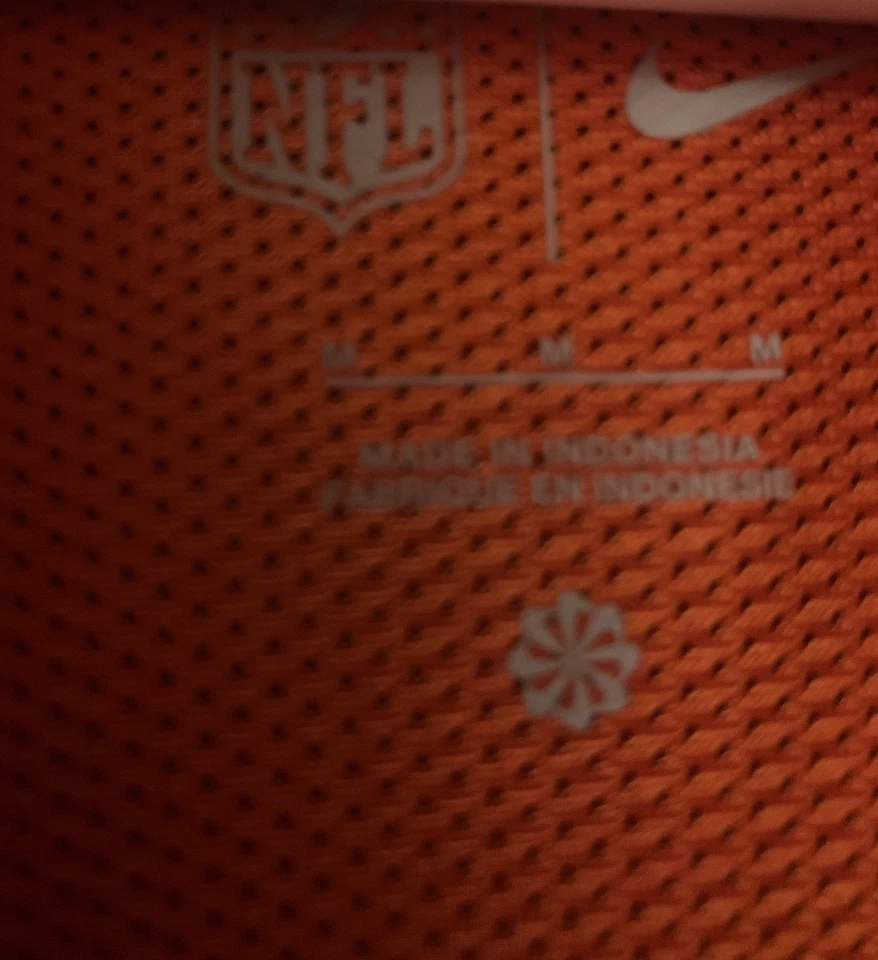 Nike NFL Chicago Bears Manga Larga Pullover con Capucha Cortavientos Mediano NUEVO Foto 4 de 4