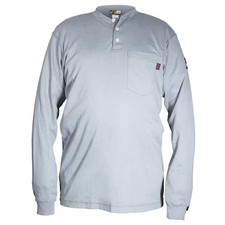 Mcr Safety H1gl Men's Fr Long Sleeve Shirt, 9.6 Cal/Sq Cm, L, Max Comfort Tm