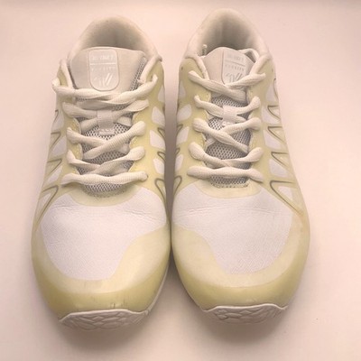 Varsity DBL Edge 2 White Cream Cheerleading Shoes Womens Athletic Sneakers 8.5