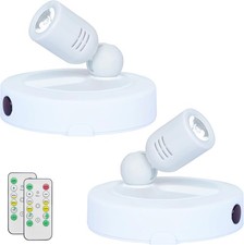 LED Spotlight Battery Operated Spotlights W/ Remote Up Lighting Indoor Plants