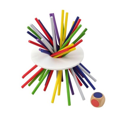 Balance Stick Spiel Geschicklichkeits-Bauspielzeug familienfreundlich für Klassenzimmer, Kleinkinder