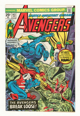 Avengers #143 Marvel Comics VFN Kang the Conqueror Final Battle