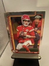 Topps 2025 Chrome Patrick Mahomes II Kansas City Chiefs #148 Football
