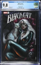 Black Cat #1 - Lucio Parrillo Retailer Exclusive Trade Edition w/COA - CGC 9.8