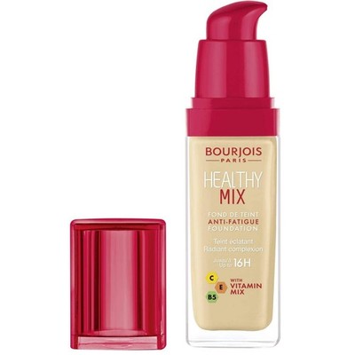 Bourjois Healthy Mix Anti-Müdigkeit mittlere Deckkraft flüssige Foundation, 51 leichte...