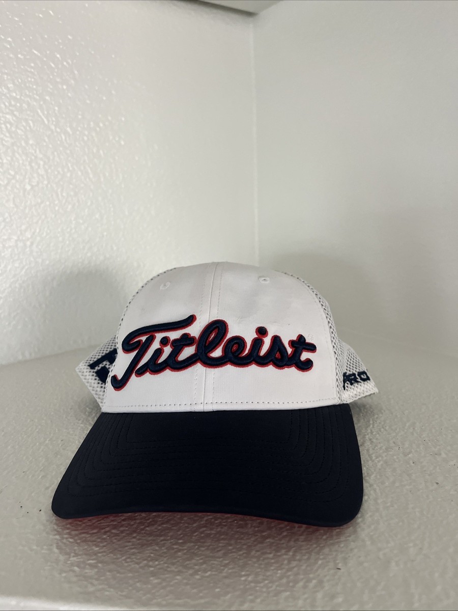 Titleist Tour Pro V1 FJ Mens Golf Hat Snapback Mesh Cap Trucker