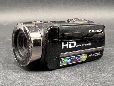 Floureon HD Camcorder Schwarz 24mp Vintage Handlich