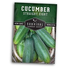 Straight Eight Cucumber Seeds For Planting - Heirloom Non-gmo - 1 Pack Straight Eight Cucumber Seeds For Planting - Heirloom Non-gmo - 1 Pack