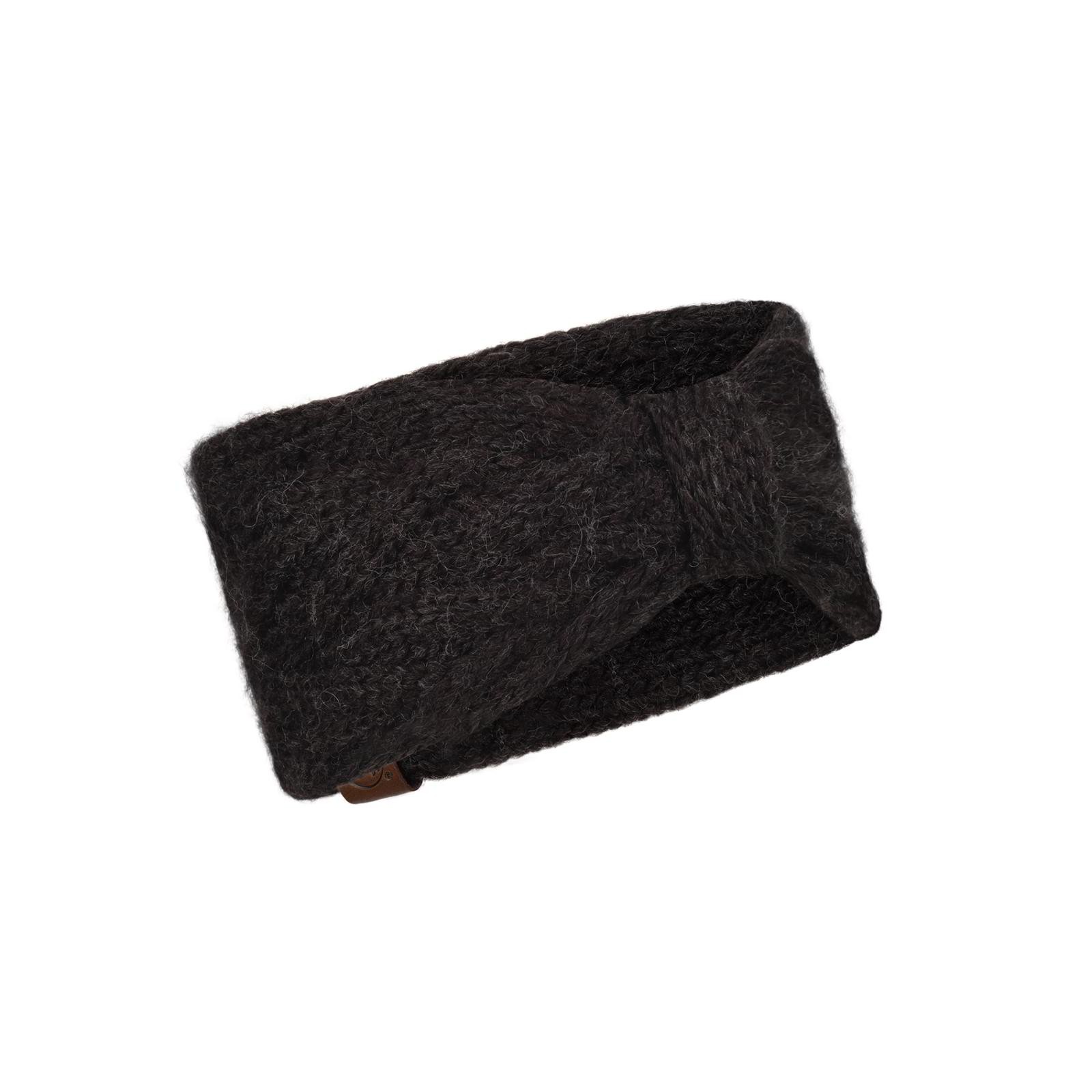 Buff Knitted Headband in Caryn Graphite