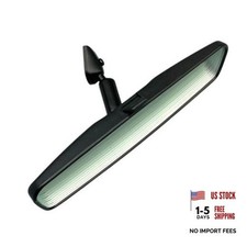 Black Rear View Mirror Inside - Compatible with Jeep - Model 12345