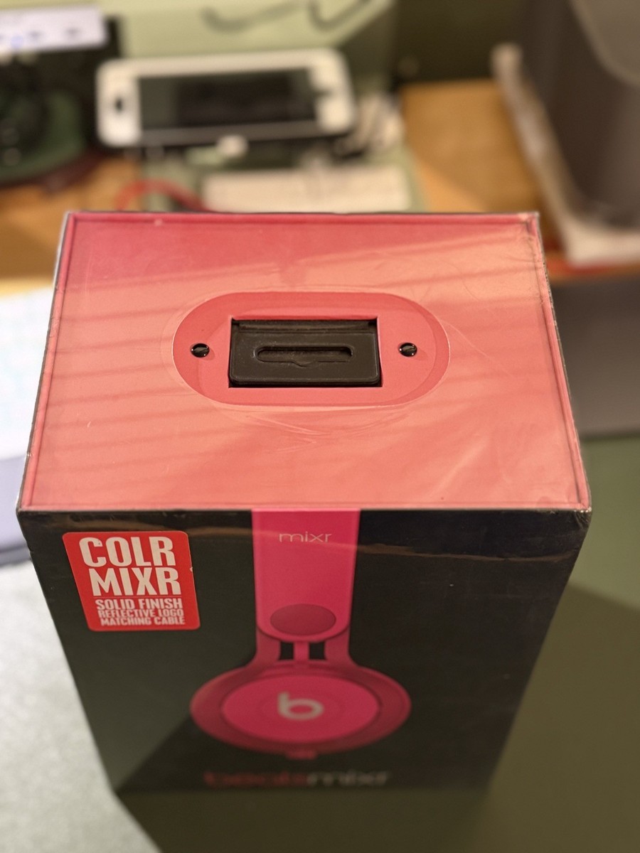 希少 新品未使用 Beats mixr ピンク Beats by Dr. Dre MIXR Over the Head DJ Headphones - Pink for sale