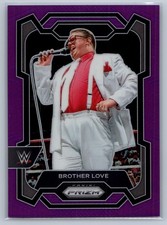 2024 Panini Prizm WWE Purple Prizms Brother Love #'d 016/149