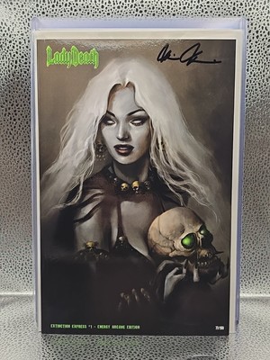 Lady Death Extinction Express #1 Energy Arcane Edition 77/150 Dheeraj Verma