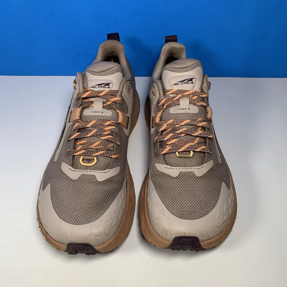 Zapatos de entrenamiento Altra Vibram Timp 5 para mujer color topo trail running talla EE. UU. 9,5 Foto 3 de 4