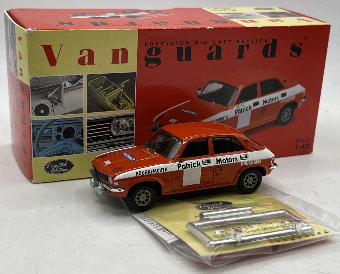 Lledo Vanguard VA04505 Patrick Motors Austin Allegro 1:43 scale. Boxed excellent