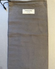 New 2 Thom Browne New York Flannel Storage / Dust / Shoe / Gift Bag 15"x7"