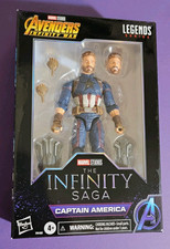 Hasbro Marvel Legends Infinity Saga Captain America IW Boxed Shield Alt Head