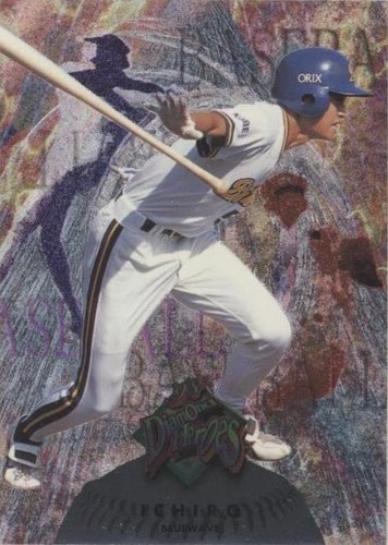 Japanese baseball 1998 BBM Diamond heroes regular card set Ichiro