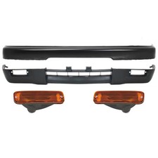 Front Bumper Painted Steel + Signal Lights Kit For 1995-1997 Toyota Tacoma 4WD